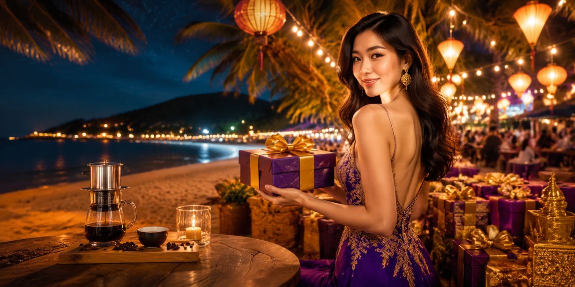 Khách hàng VIP tại Con Đảo kiểm tra ưu đãi bonus nạp tiền trên điện thoại ven biển